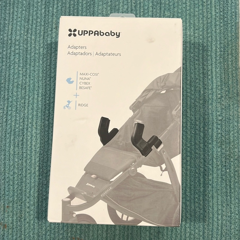 Brand new UPPAbaby adapters for the ridge stroller.